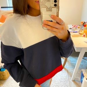 cropped american eagle vintage sweatshirt
